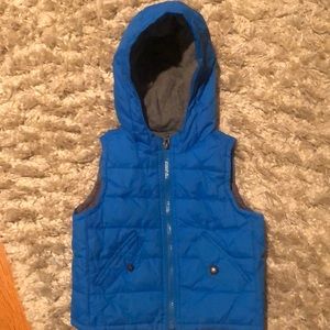 GAP Toddler boy hoodies vest 12-18m